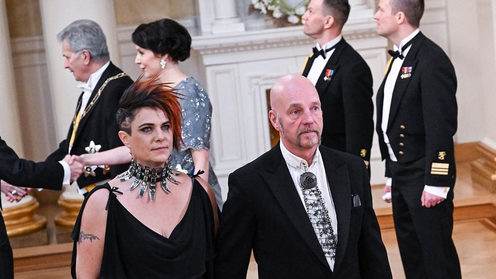 Kristian Sheikki Laakso kuvattuna vuoden 2022 Linnan juhlissa.