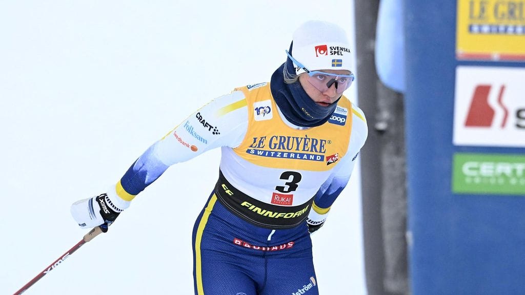 Ruotsin Linn Svahn kaartoi metsäautotielle ja katosi tv-kuvista.