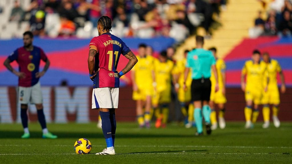 Las Palmas yllättää Barcelonan! Fabio SIlva iskee