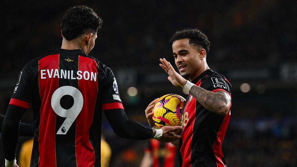 Justin Kluivert ampui nimensä Valioliigan historiankirjoihin.