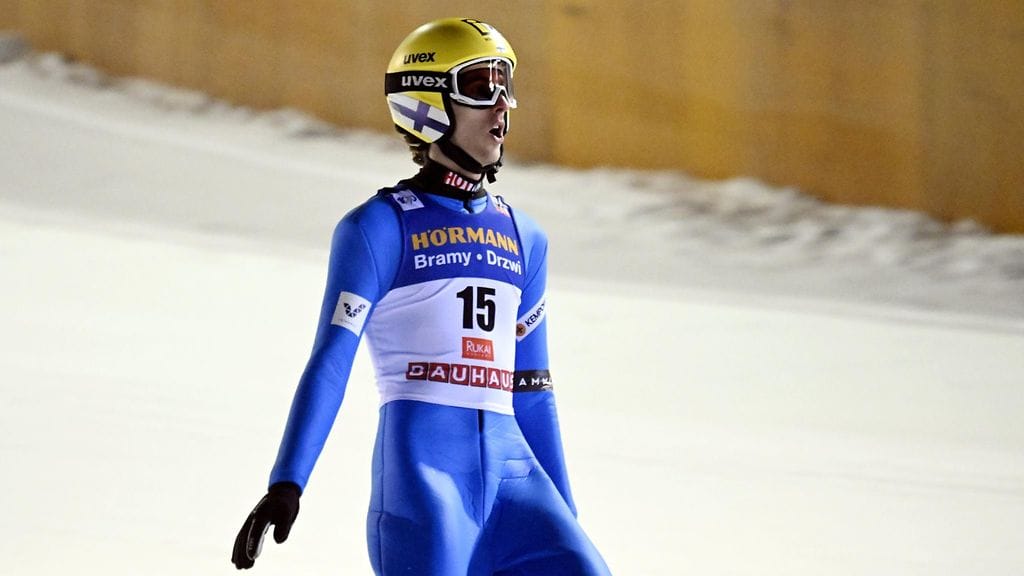 Niko Kytösaho oli yksi Rukan suomalaistoivoista.