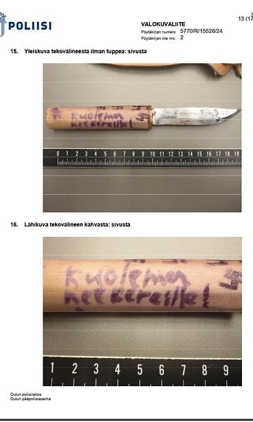 LK Oulu Poliisi esitutkintamateriaali 3 02122024