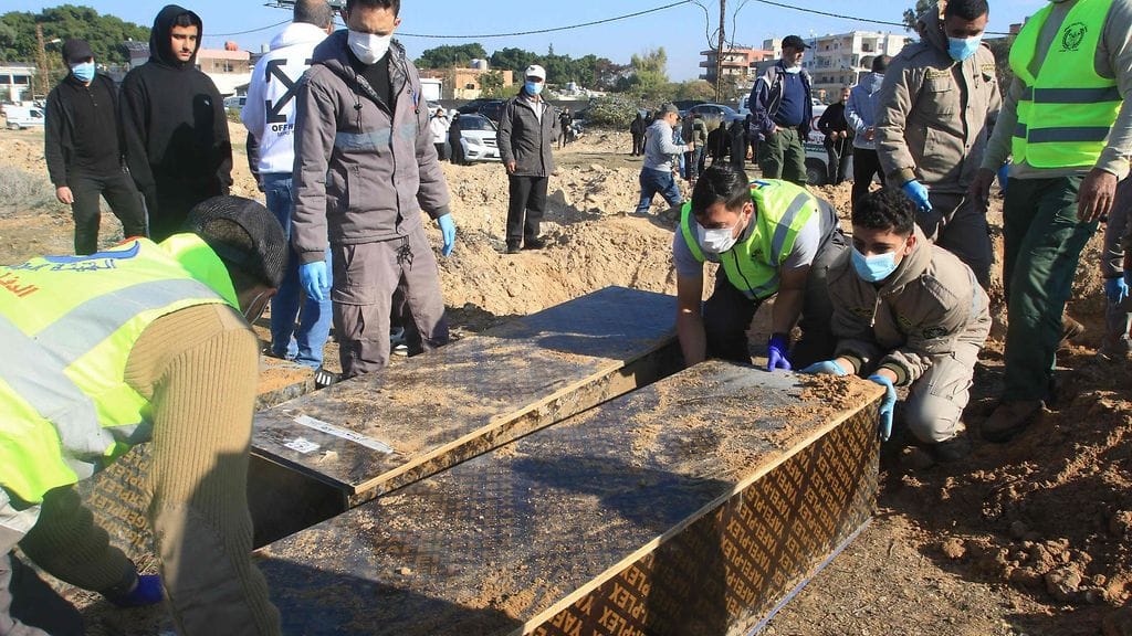Kuva Libanonista Tyren kaupungista 2. joulukuuta.
