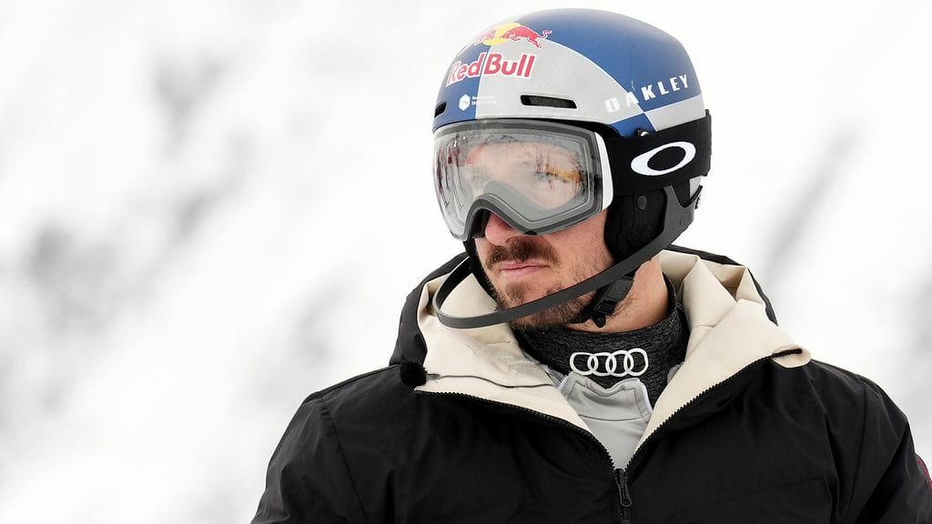 Marcel Hirscher maailmancupissa Itävallan Gurglissa 24. marraskuuta.