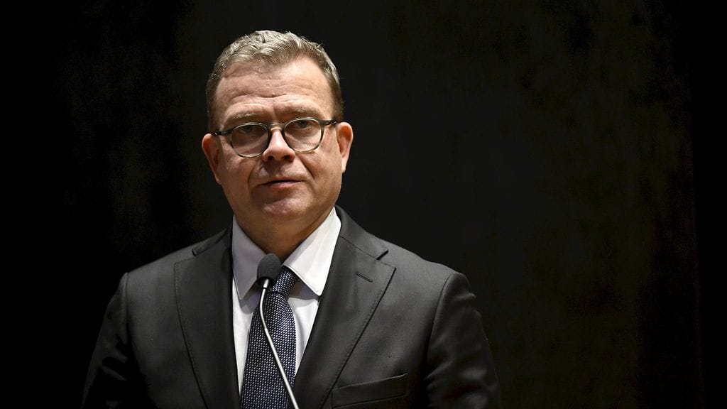 Pääministeri Petteri Orpo (kok.) 19. marraskuuta Espoossa.