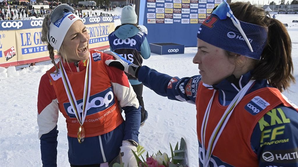 Therese Johaug pitää Krista Pärmäkosken avointa esimerkkiä hyvänä muille vastaavista ongelmista kärsiville.