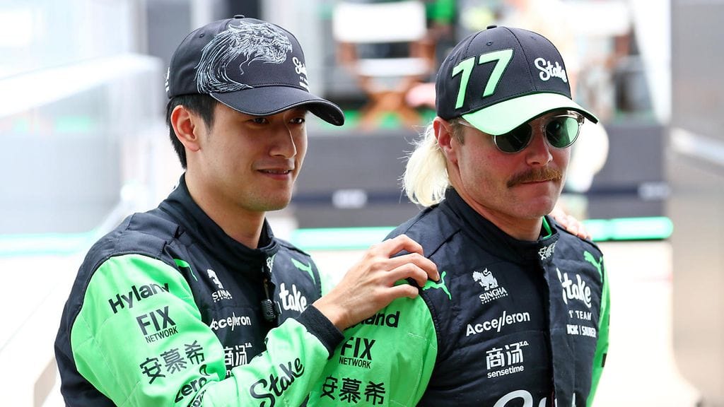 Zhou Guanyu ja Valtteri Bottas ajoivat tallikavereina Alfa Romeolla ja Sauberilla kolme kautta.