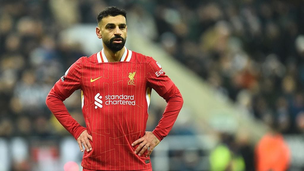 Mohamed Salah oli jo lähellä tykittää Liverpoolin voittoon.