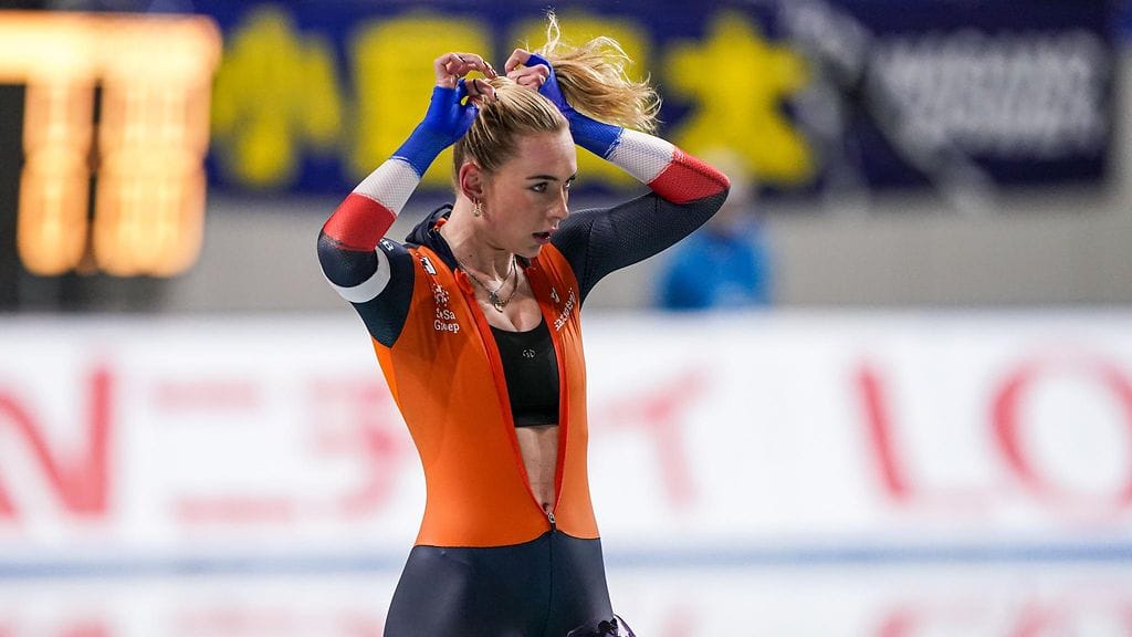 Alankomaiden Playboyssa alasti esiintynyt Joy Beune on pikaluistelun huippuja.