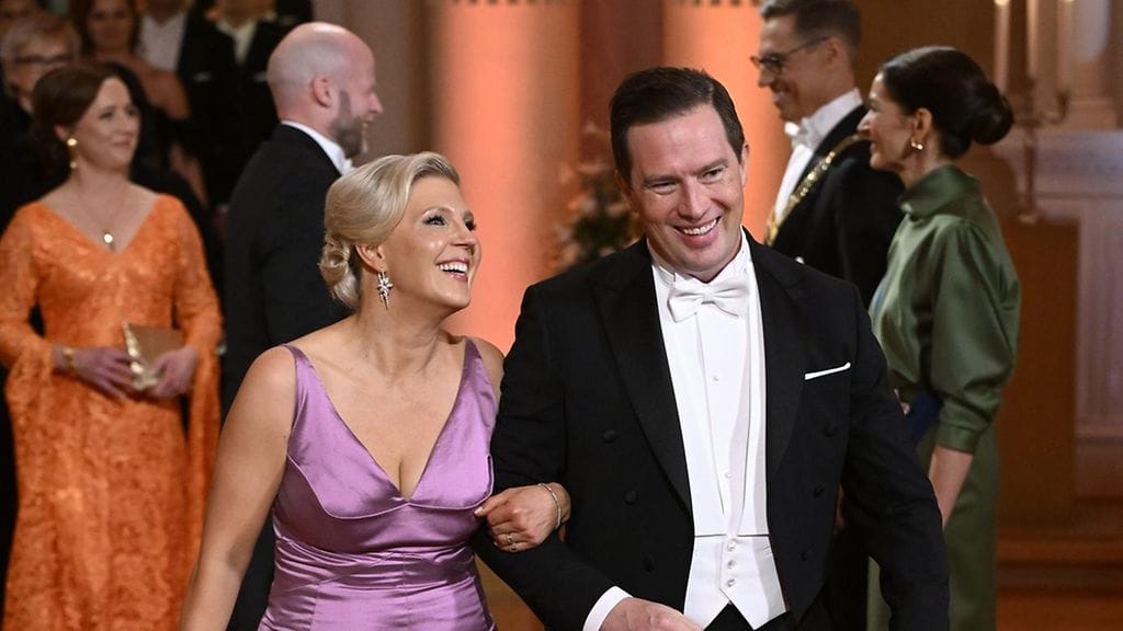 Vappu Pimiä ja Teemu Huuhtanen ovat tänä vuonna ensimmäistä kertaa Linnan juhlissa.