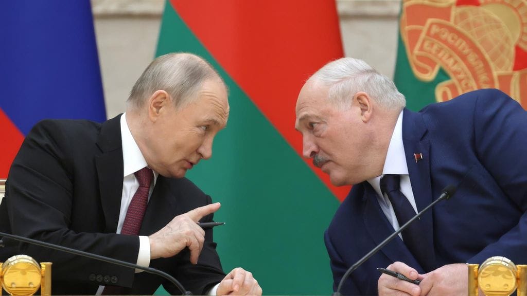Vladimir Putin ja Aljaksandr Lukashenka tapasivat perjantaina.