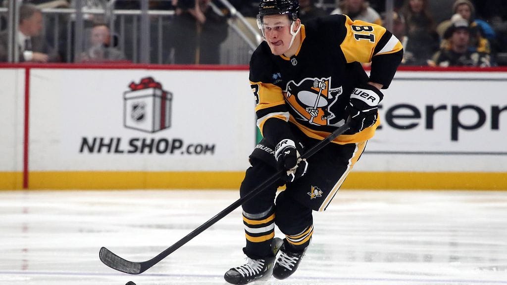 Jesse Puljujärvi teki paluun Pittsburghin kokoonpanoon noin parin viikon tauon jälkeen.