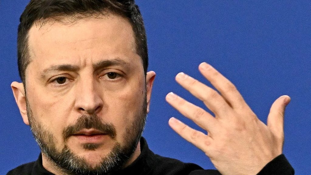 Ukrainan presidentti Volodymyr Zelenskyi.