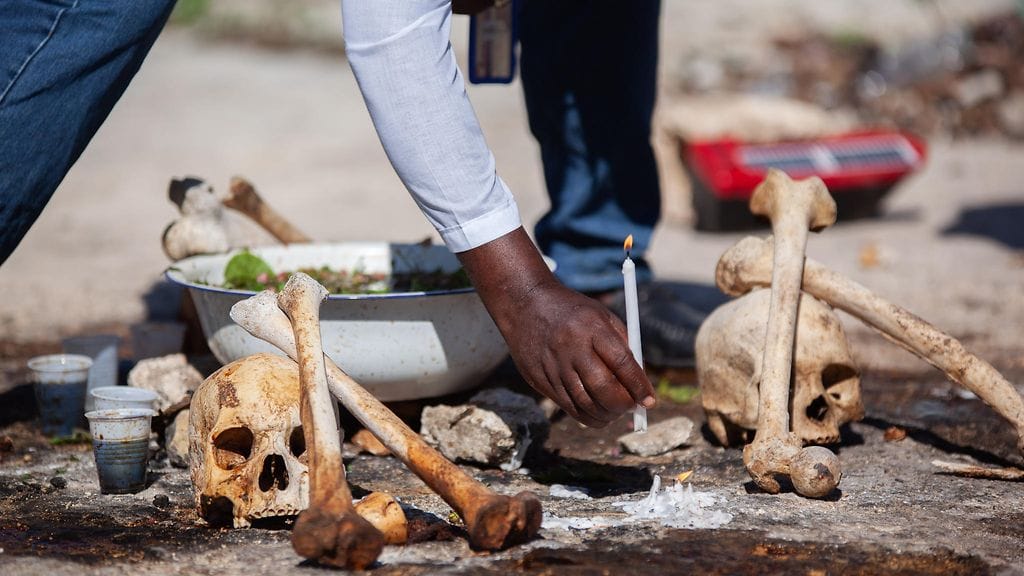 Voodoolla on pitkä historia Haitilla. Kuvituskuva ei liity tapaukseen.
