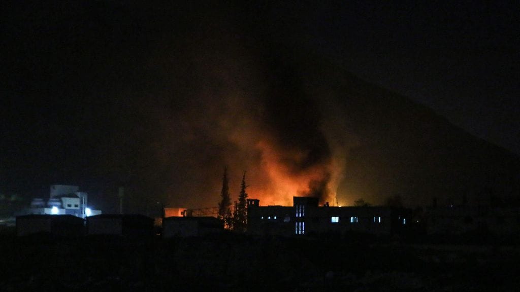 Kuva Damaskoksesta 9. joulukuuta.