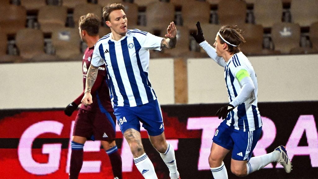 Lee Erwin ja Lucas Lingman loihtivat HJK:n kavennuksen.