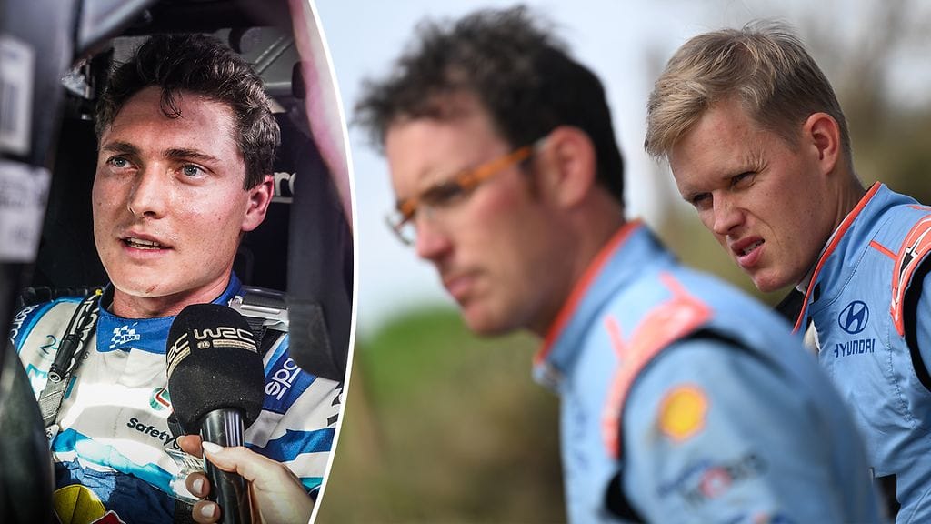 Adrien Fourmaux (vas.) siirtyy Thierry Neuvillen ja Ott Tänakin tallikaveriksi.