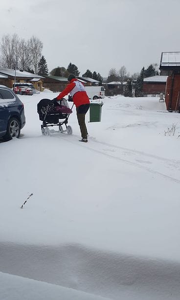 Vesa juoksulenkillä