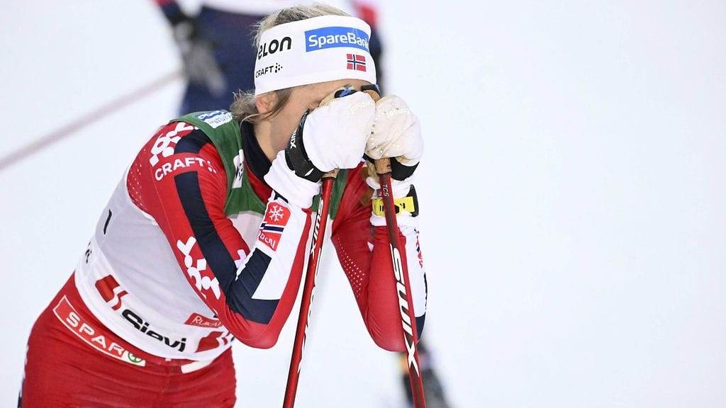 Therese Johaug on palannut maailmancup-laduille.