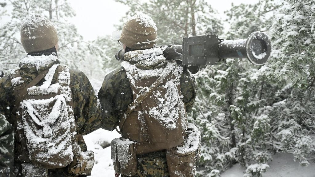 Kuvituskuva. Freezing Winds24 -meripuolustusharjoitus järjestettiin Saaristomerellä Porvoon Emäsalon edustalla 22. marraskuuta 2024.