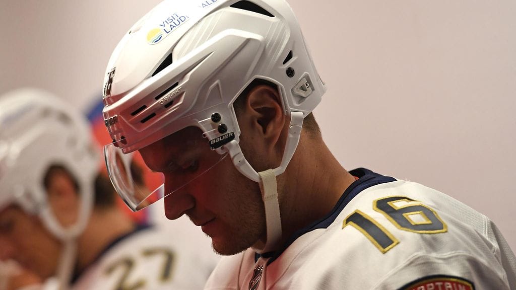 Aleksander Barkovin pelaaminen ei ole varmaa.