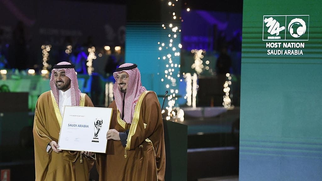 Saudi-Arabian MM-kisaisännyys vahvistettiin viime viikolla.