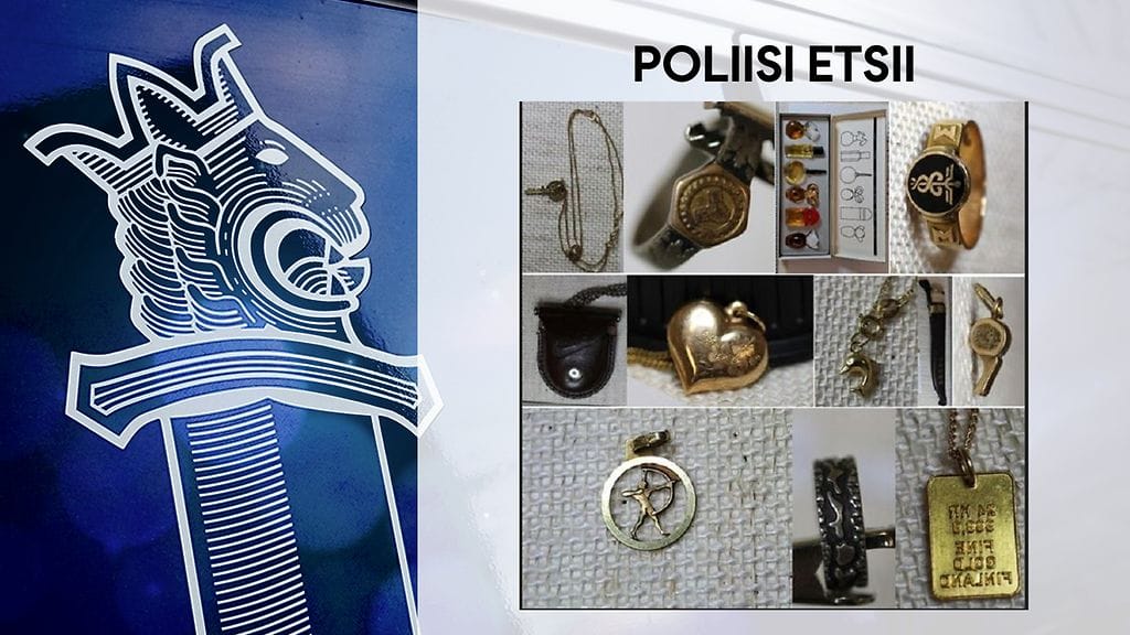 Poliisi julkaisi kuvakollaasin, jossa on osa omistajaansa etsivistä esineistä.