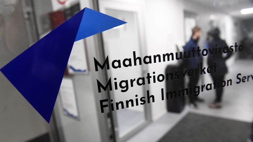 Maahanmuuttoviraston Helsingin palvelupiste 31. lokakuuta 2019.