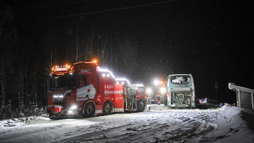 LK Rovaniemi bussi turma onnettomuus 3 19122024
