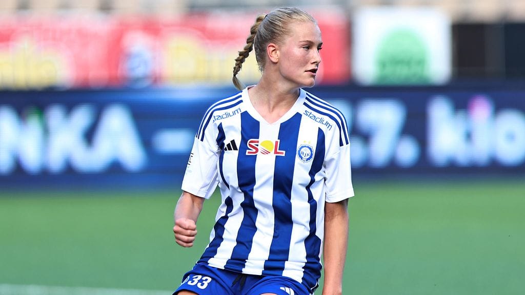 HJK:n Lilli Halttunen teki näyttävän sisääntulon myös Suomen maajoukkueeseen.