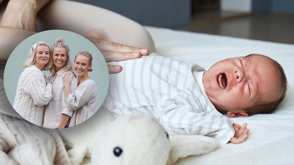 Reetta Isotalus, Tiia Finne ja Sofia Berg kirjoittivat teoksen Vauvan unen arvoitus.