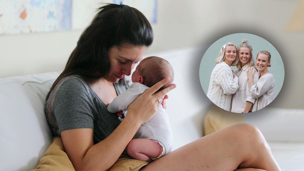 Miten vauvan saa uneen? Reetta Isotalus, Tiia Finne ja Sofia Berg vastaavat.