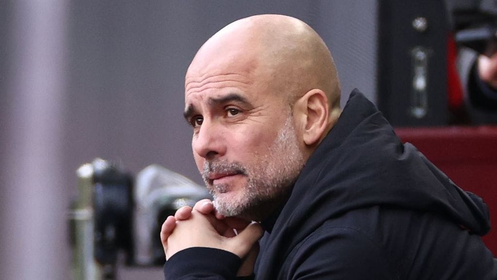 Pep Guardiolan joukkue on Valioliigassa vasta seitsemäntenä.