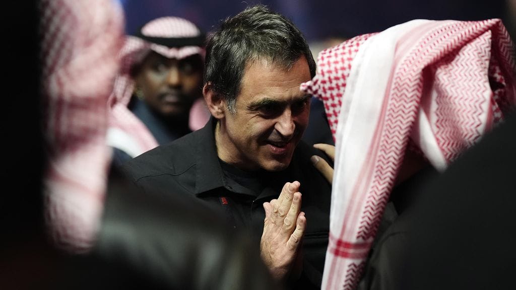 Ronnie O'Sullivan valitsee turnauskalenterista vain hänelle sopivimmat kisat. Hän viihtyy Saudi-Arabiassa, myös Oleksandr Usykin ja Tyson Furyn välisessä nyrkkeilyn MM-ottelussa joulun alla.