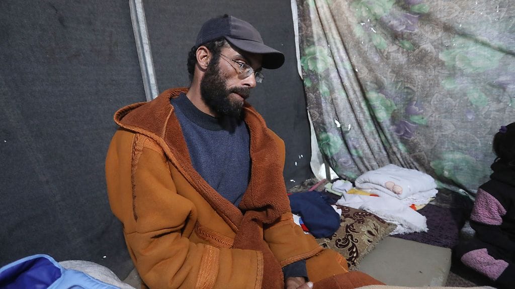 Yahya al-Batranin alle kuukauden ikäinen vauva kuoli Gazassa kylmyyteen.