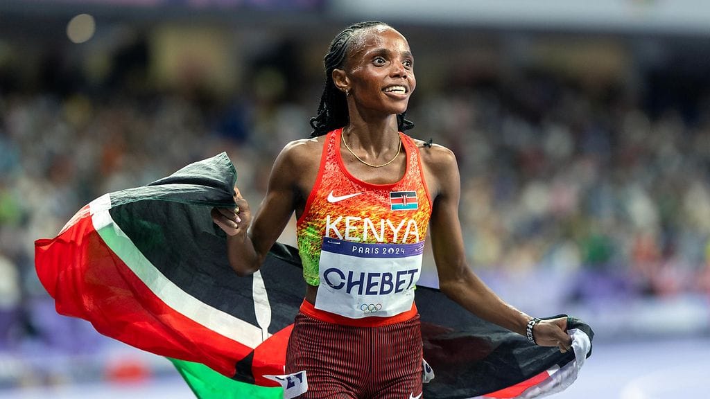 Chebet alitti haamurajan Espanjassa.