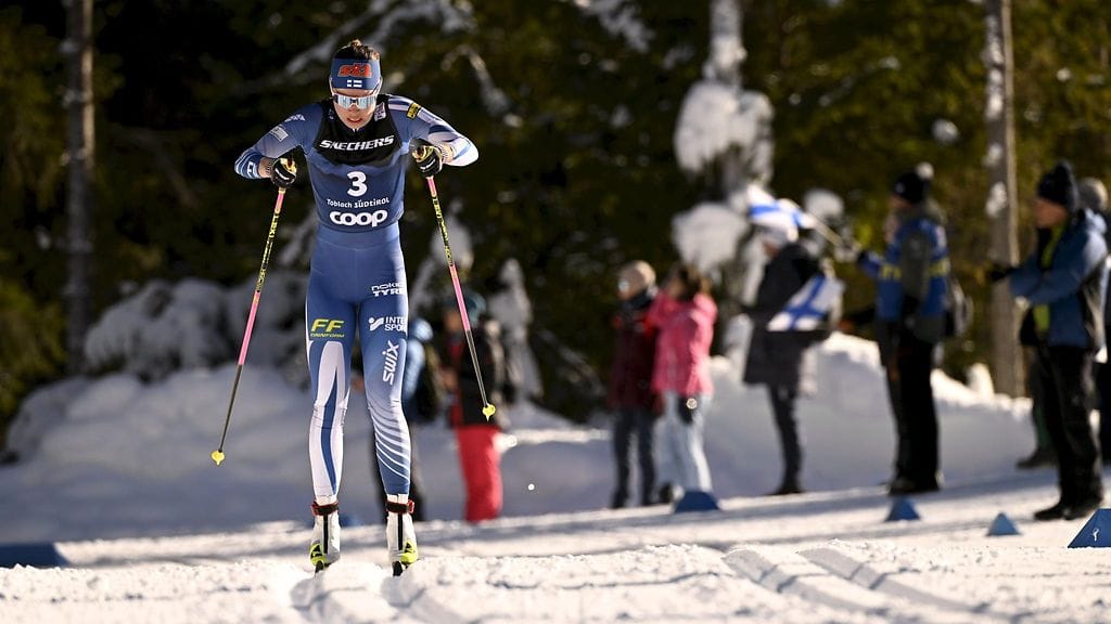 Kerttu Niskanen hiihti kolmannen palkintosijansa putkeen Tour de Skillä.