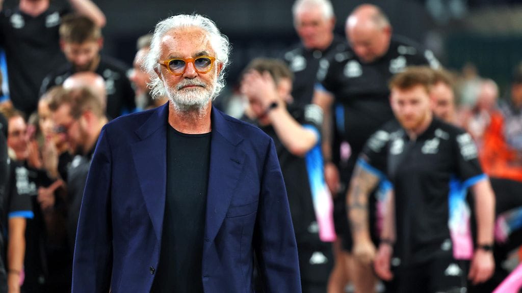 Flavio Briatore (kuvassa etualalla).