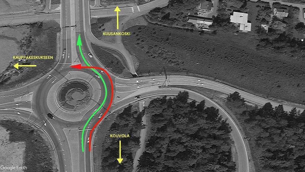 Kouvola_liikennetilanne