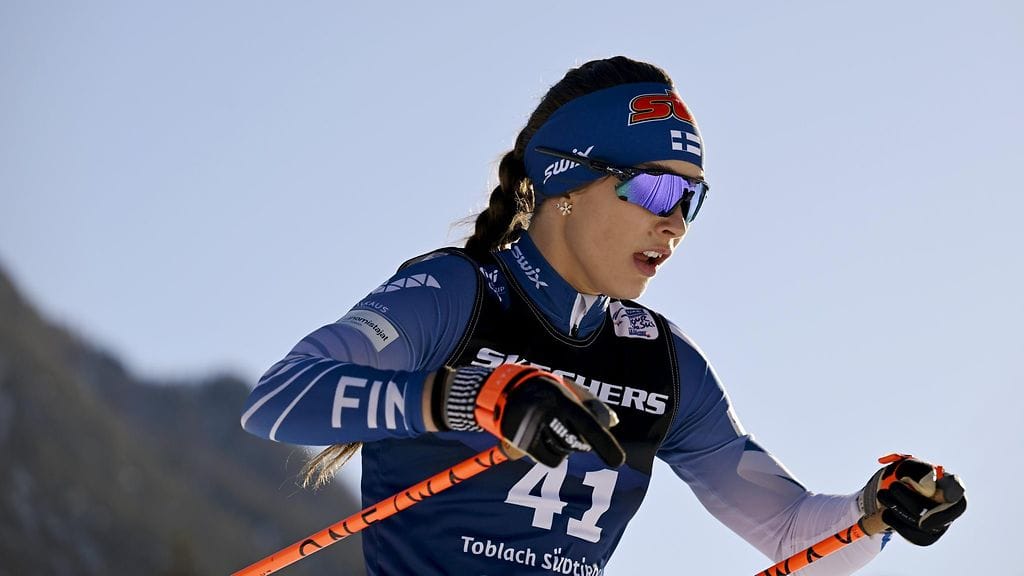 Jasmin Kähärä hiihti mahtavasti neljänneksi Val di Fiemmen perinteisen sprintissä.