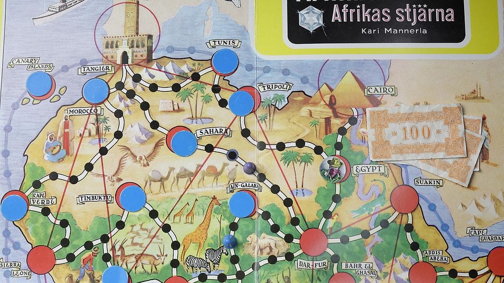 Kari Mannerlan laatima Afrikan tähti -peli löytyy lähes jokaisesta suomalaiskodista.