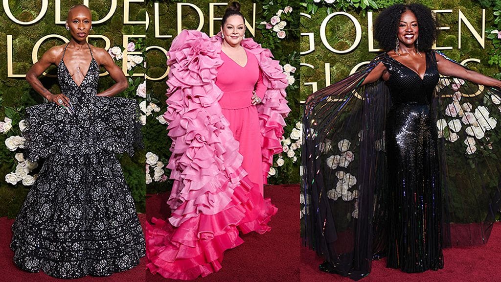 Cynthia Erivo, Melissa McCarthy ja Viola Davis säväyttivät asuillaan Golden Globe -gaalassa.