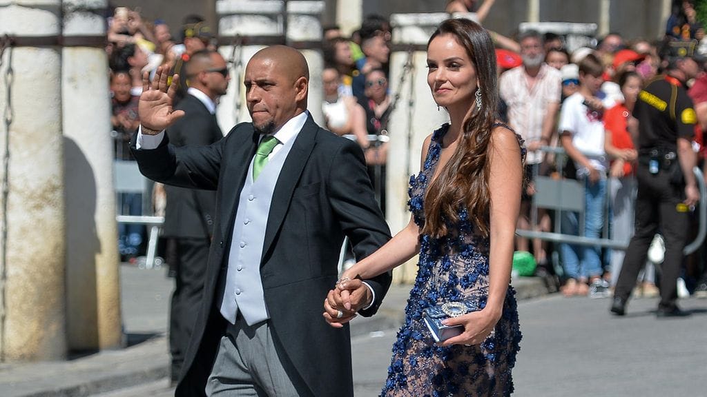 Roberto Carlos ja Mariana Lucón ovat raportoidusti päätymässä avioeroon. Kuva on vuodelta 2019.