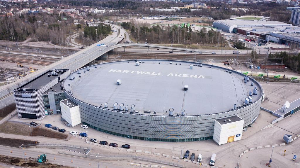 Entisen Hartwall Areenan kaupat ovat käynnissä.
