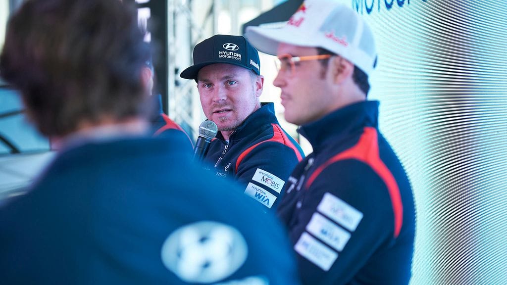 Esapekka Lappi kyttää vielä paikkaa Hyundailta.