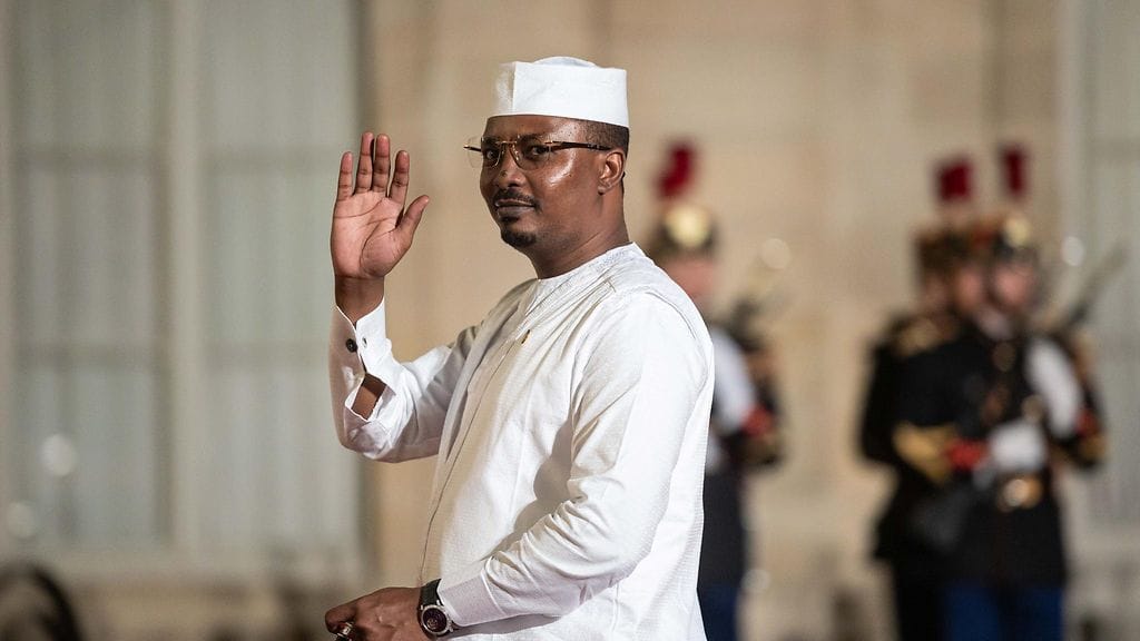 Kuvassa presidentti Mahamat Idriss Deby.