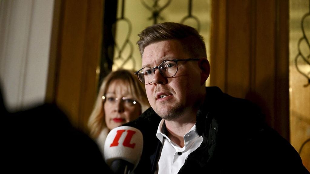 SDP jatkaa suosituimpana puolueena. Kuvassa puolueen puheenjohtaja Antti Lindtman.