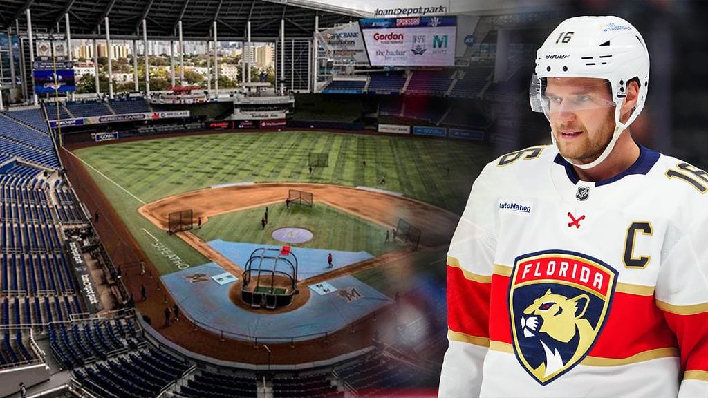 Aleksander Barkov johdattaa Florida Panthersin historialliseen ulkoilmaotteluun.