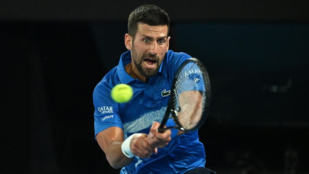 Novak Djokovic on yksi tämän vuoden Australian avointen suosikeista.