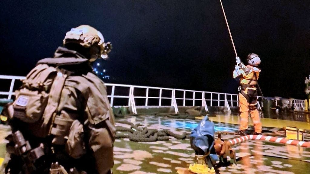 Suomalaisviranomaiset takavarikoivat Eagle S -laivan joulukuussa. Alus kuuluu Suomen mukaan Venäjän varjolaivastoon.